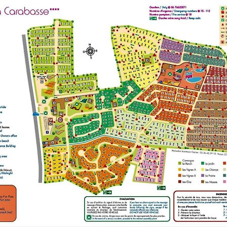 Mobilhome Vias Plage Dans Camping Eksteriør billede
