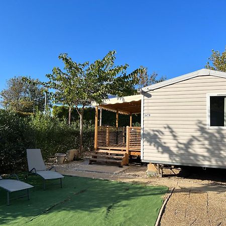 Mobilhome Vias Plage Dans Camping Eksteriør billede