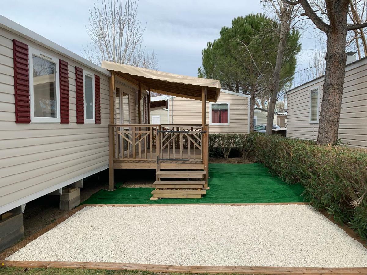 Mobilhome Vias Plage Dans Camping Eksteriør billede